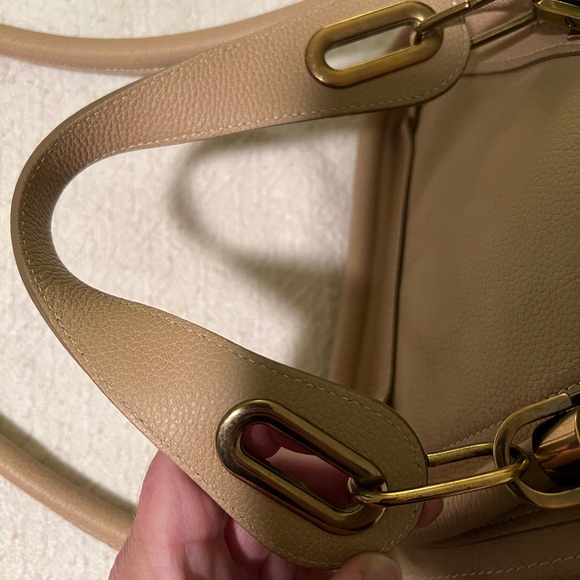 Chloe Mini Paraty, beige, 2-way leather bag - Picture 11 of 16